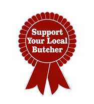 Support Your Local Butcher Logo